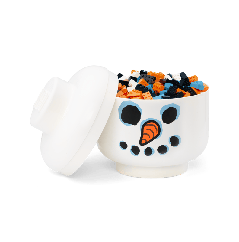 Giant LEGO® Snowman Storage Head