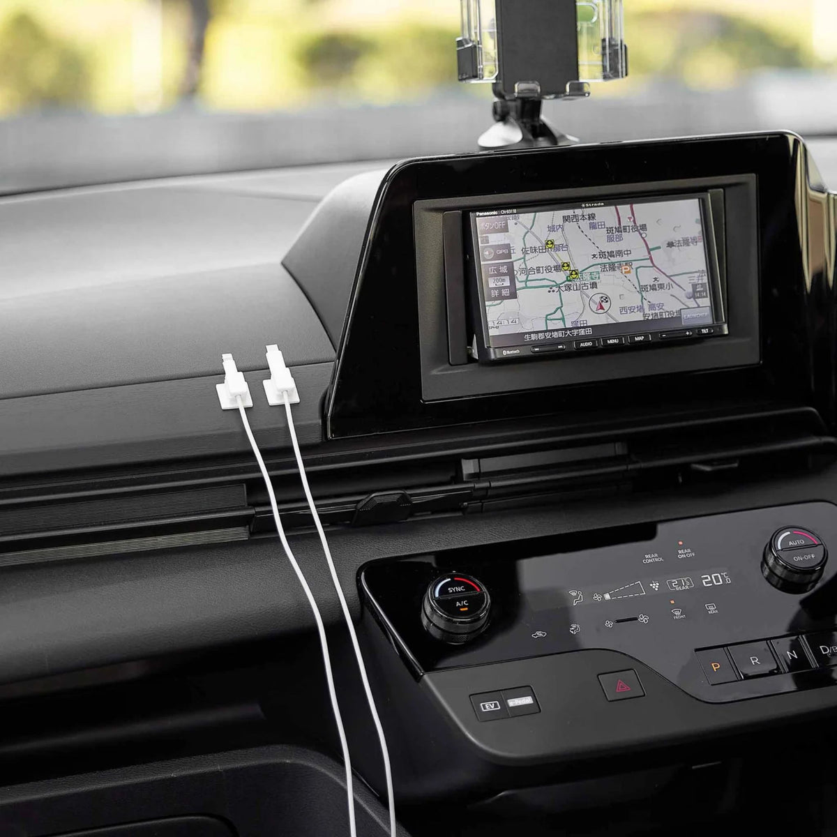 5 x Magnetic Cable Holders With Adhesive Base