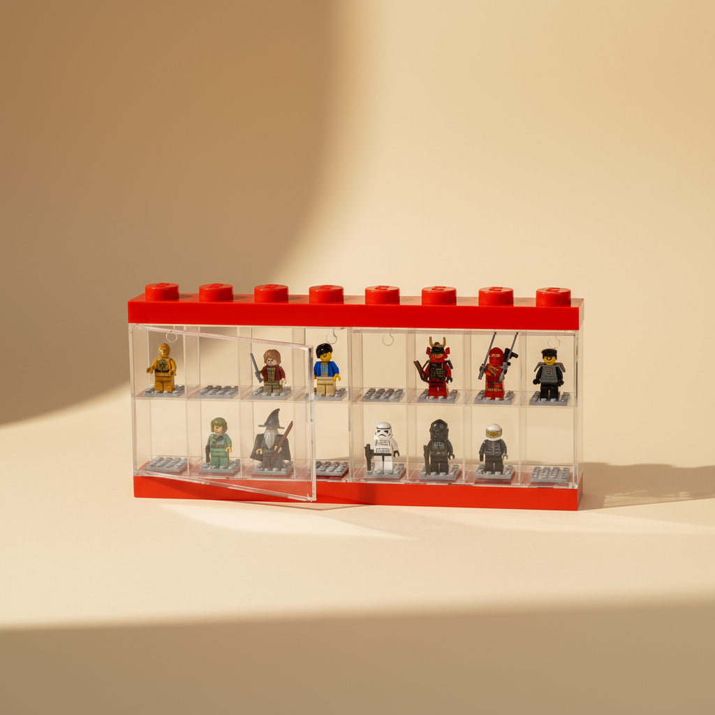 3 x Large LEGO Minifigure Display Cases - Not A Boring Box
