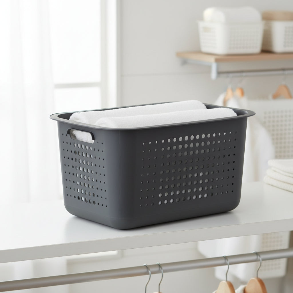 Grey SmartStore Basket - Deep - Not A Boring Box APFE