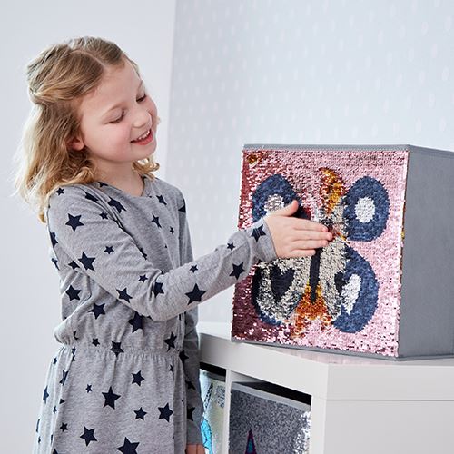 Reversible Sequin Storage Box - Not A Boring Box APFE
