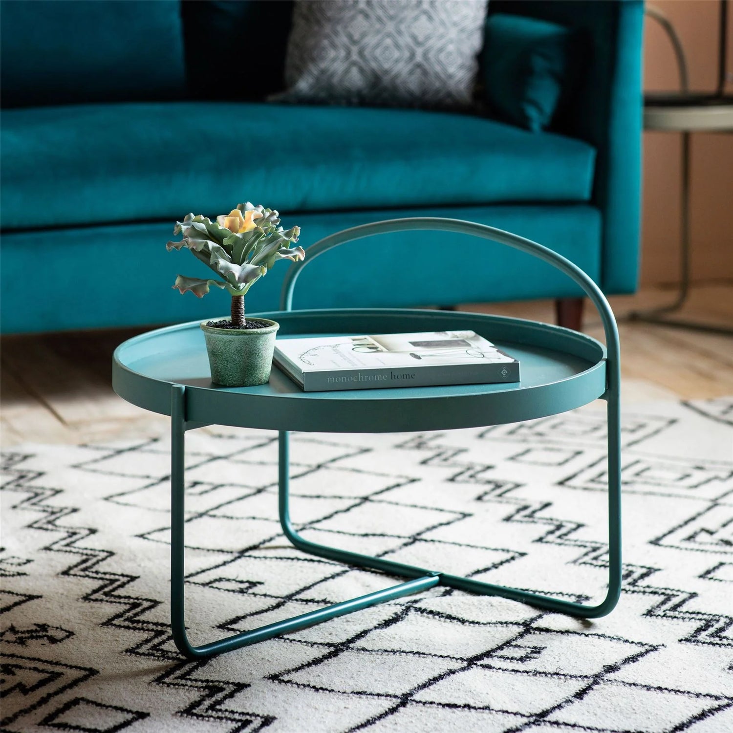 Coffee Table with Removable Tray Top
