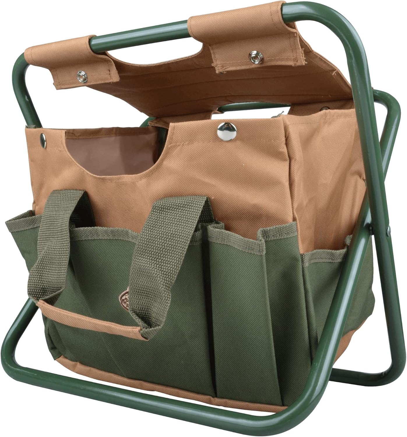 Folding Garden Tool Store & Stool