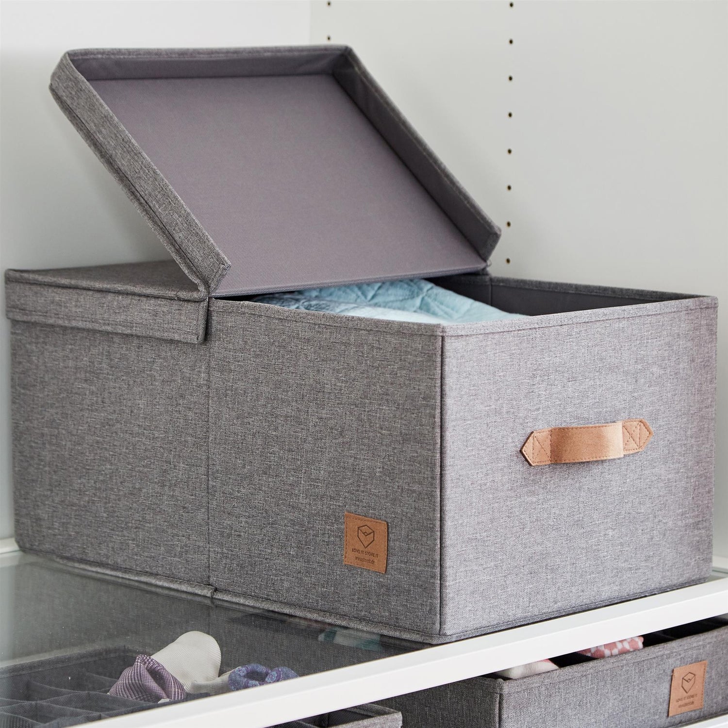 XL Storage Box with Hinged Lid - Not A Boring Box APFE