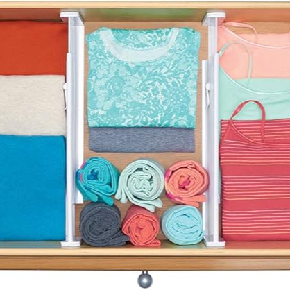 iDesign Small Expandable Drawer Dividers - Not A Boring Box