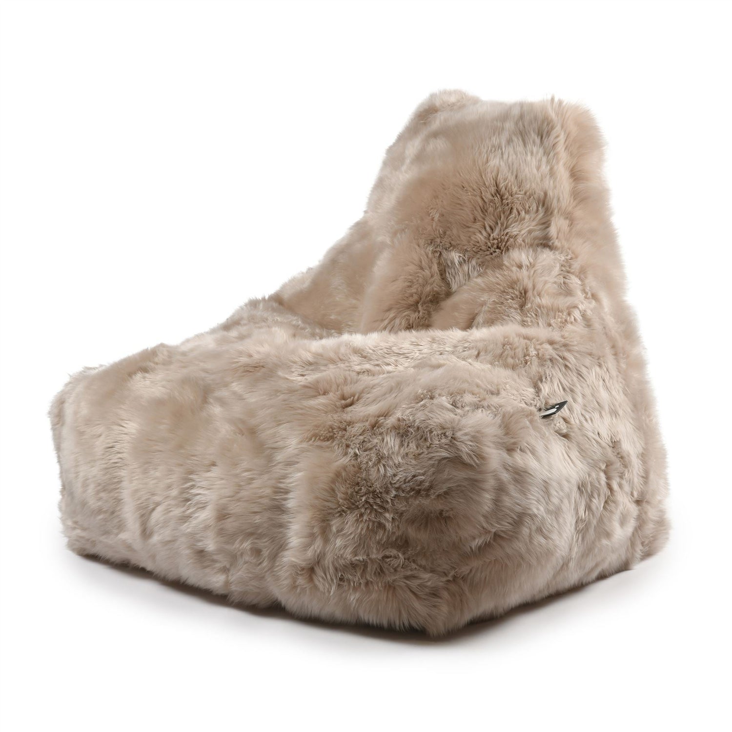 Mighty-B Sheepskin Beanbag Chair - The Furry One - Not A Boring Box