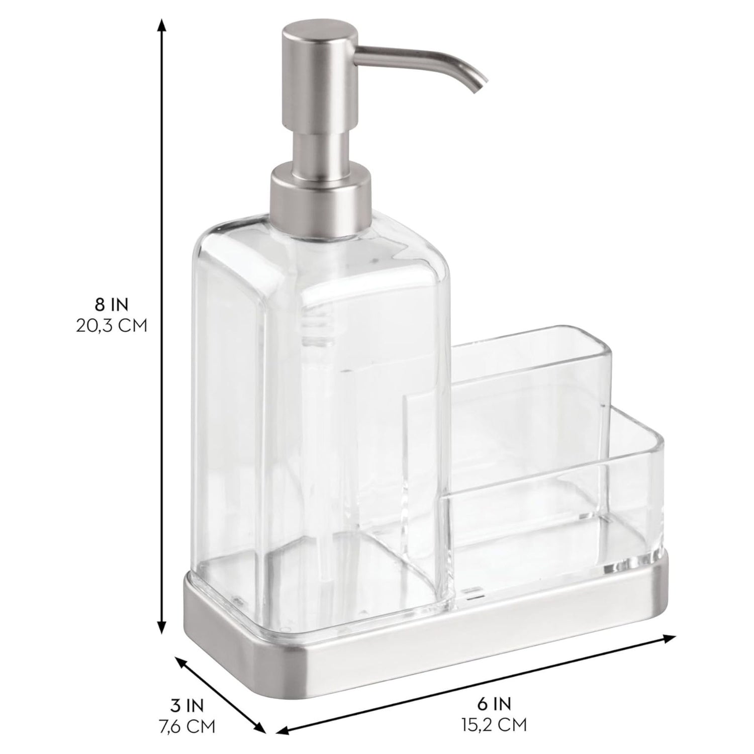 Soap Dispenser With Sponge Holder