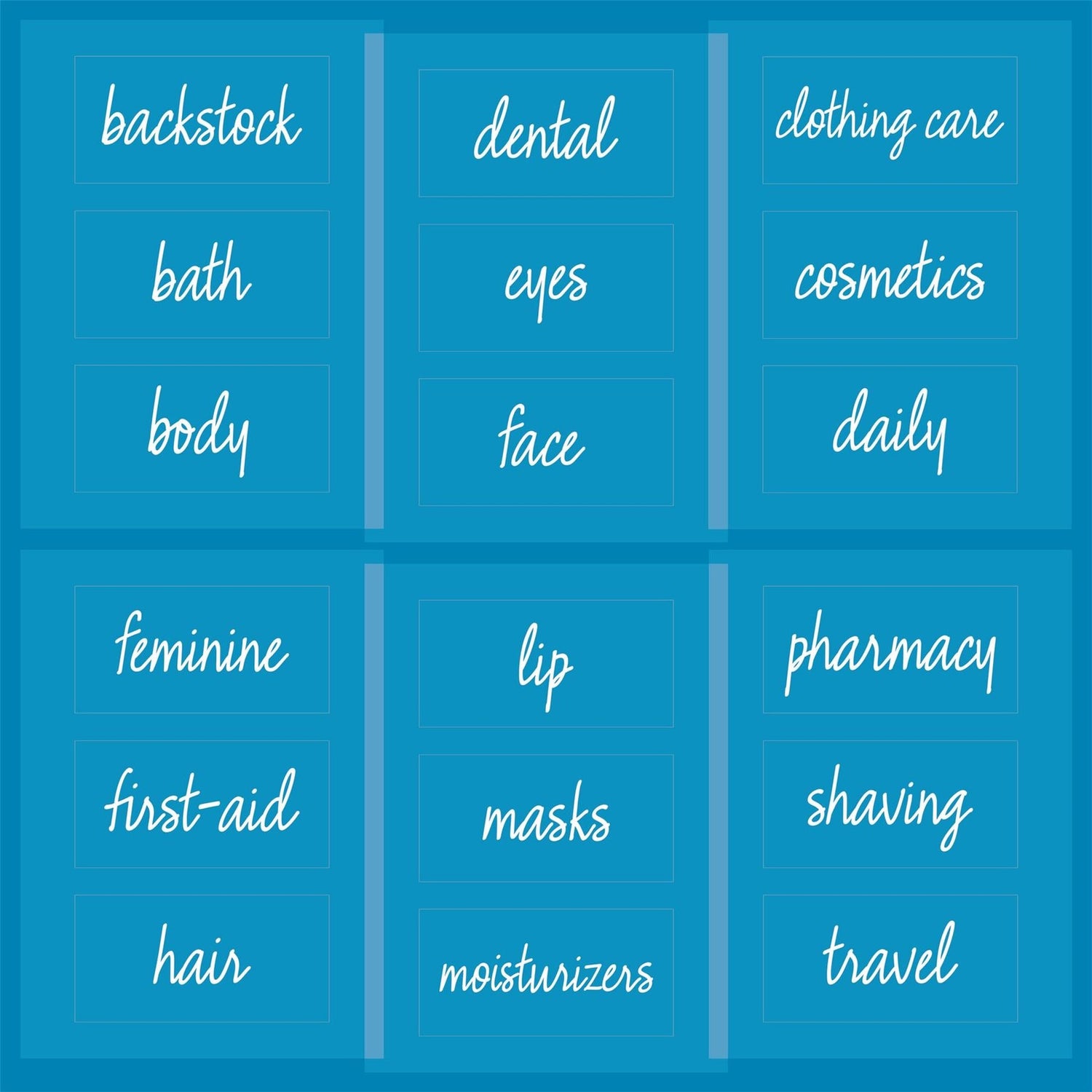 The Home Edit with iDesign - Adhesive Labels - Not A Boring Box