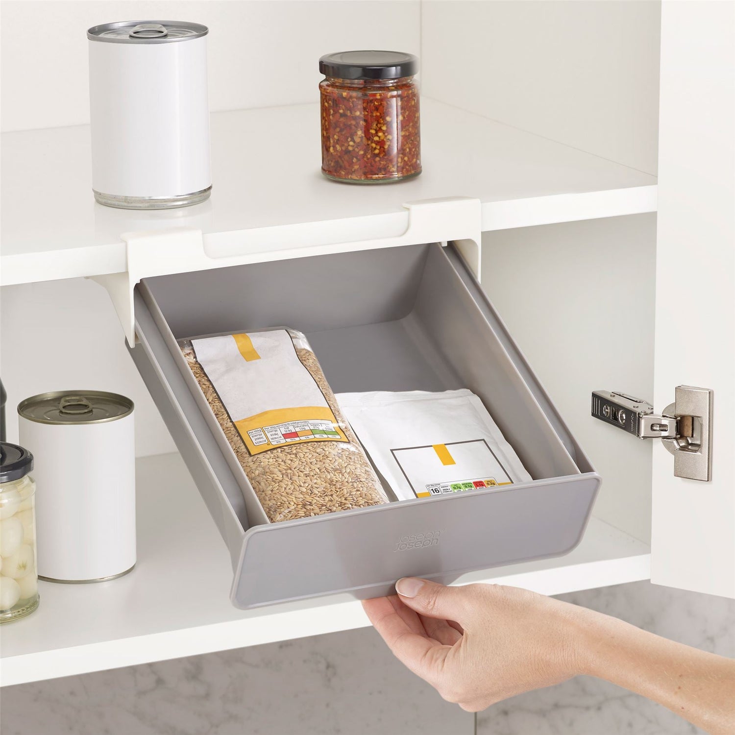 Cupboardstore Under Shelf Drawer - Grey