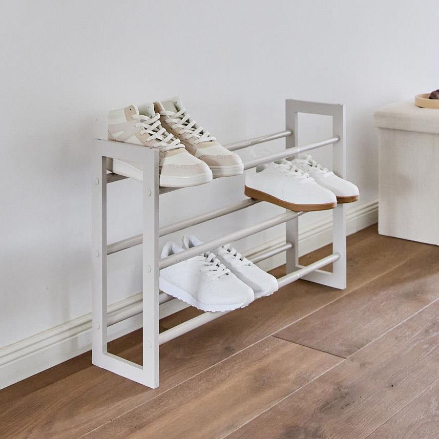 Adjustable Wooden Shoe Rack