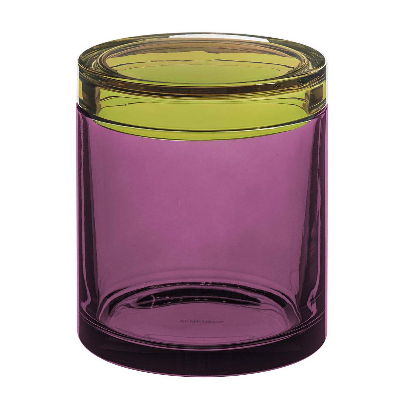 Medium Lidded Glass Storage Jar - Not A Boring Box APFE
