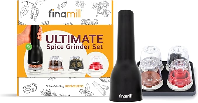 FinaMill’s Award-Winning Ultimate Spice Grinder Set