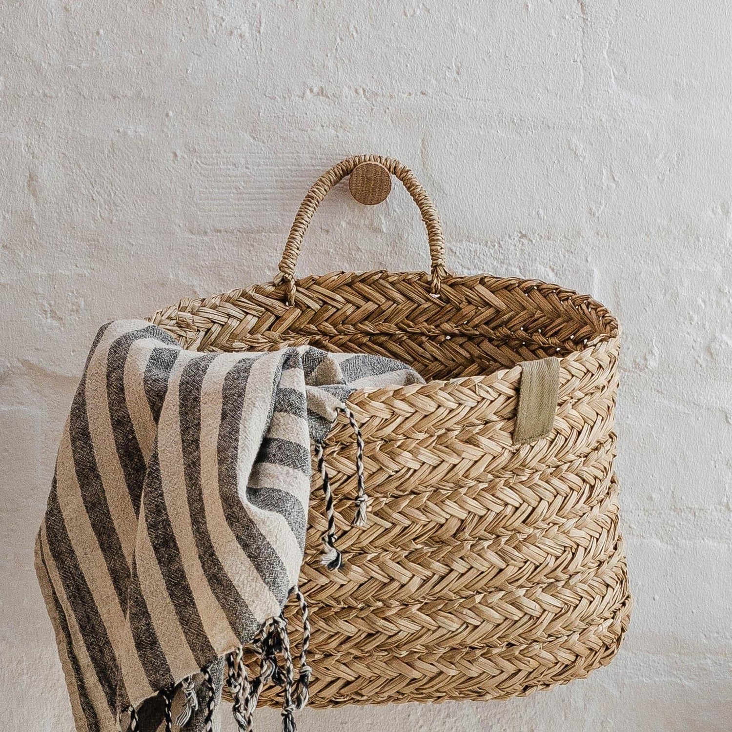 Wood Knot Storage Hook - Oiled Oak - Not A Boring Box