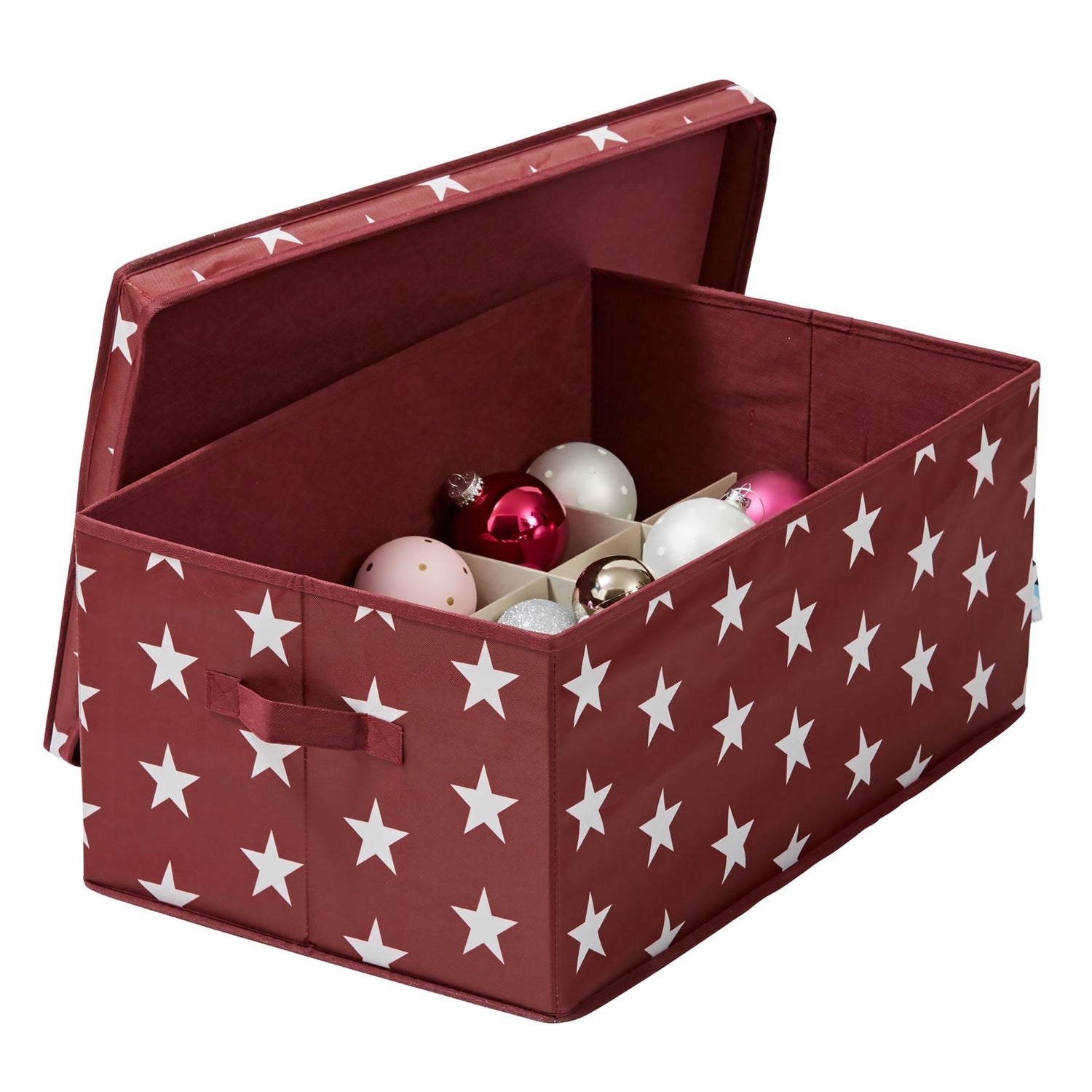 Fold - Flat Christmas Bauble Storage Box - Not A Boring Box APFE
