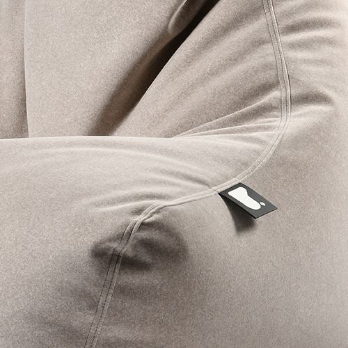 Mighty-B Beanbag Chair - Brushed Suede - Not A Boring Box