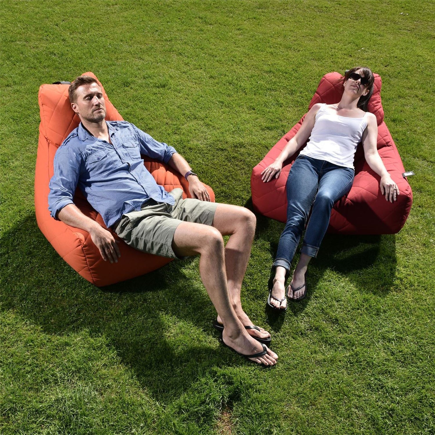Mighty-B Beanbag Chair - Quilted - Not A Boring Box