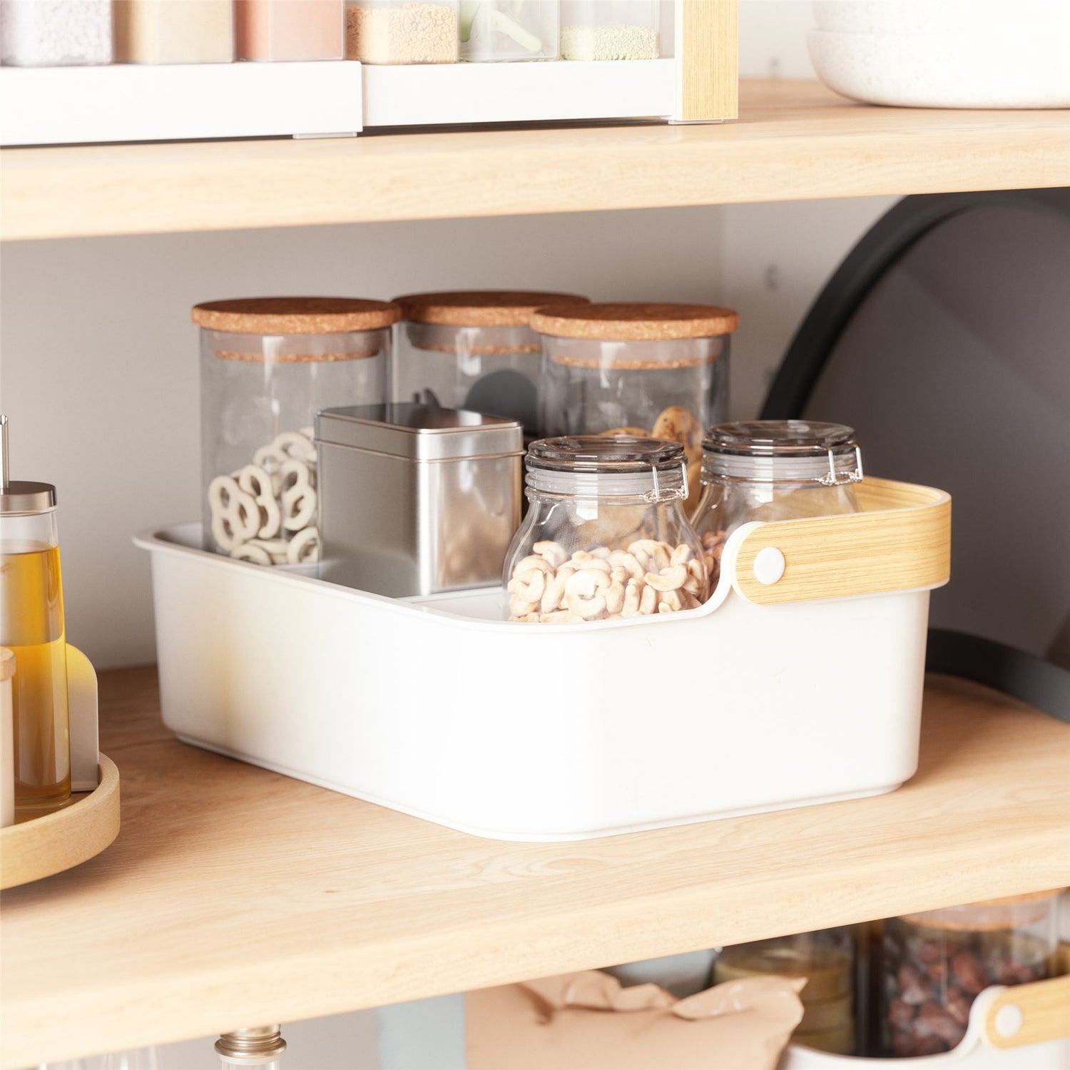 Large Kitchen Caddy With Removable Dividers - Bellwood