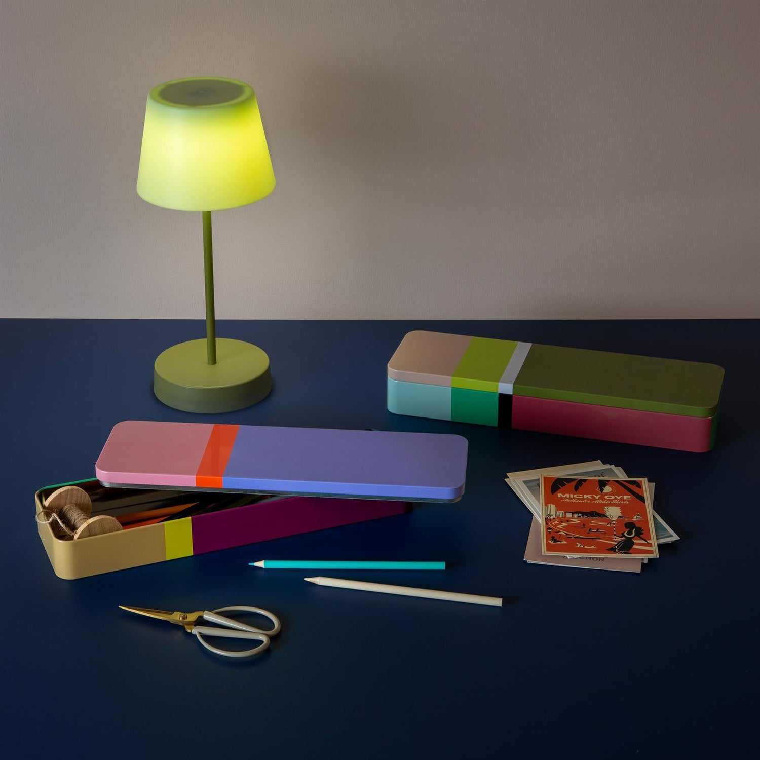 Rectangular Metal Storage Tin - Not A Boring Box