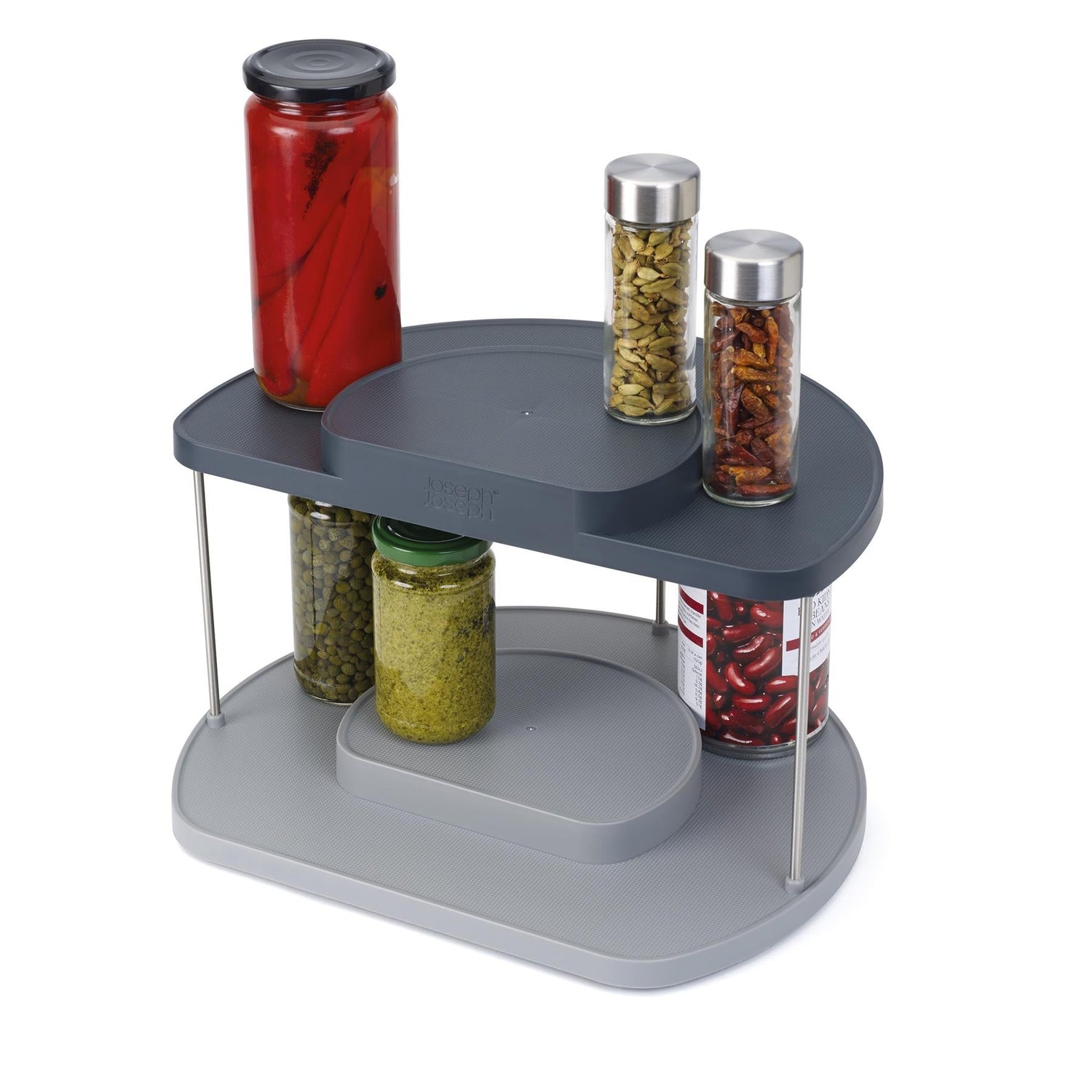 CupboardStore 2 Tier Rotating Organiser - Not A Boring Box APFE