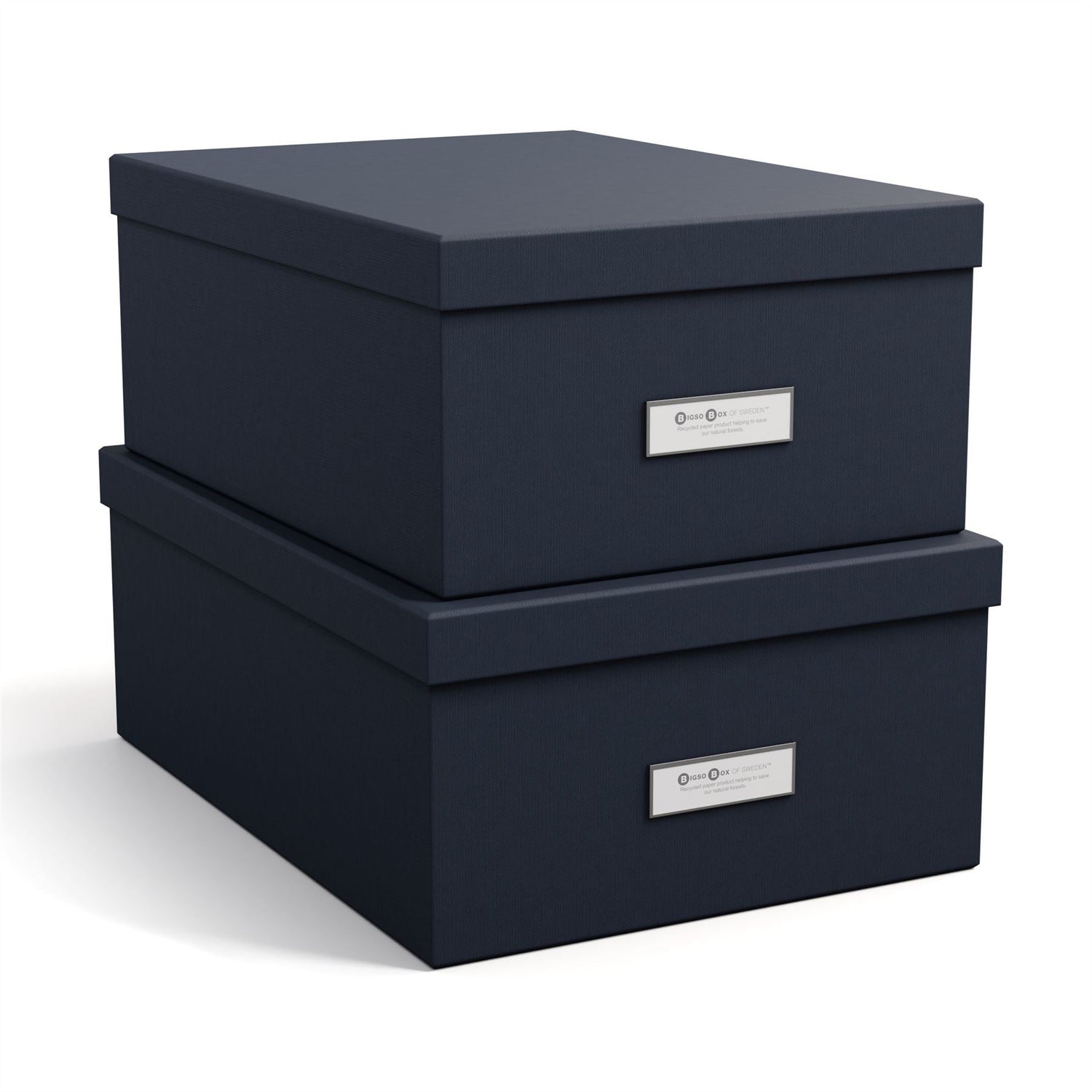 Set of 2 Fibreboard Storage Boxes - Ulrika - Not A Boring Box APFE