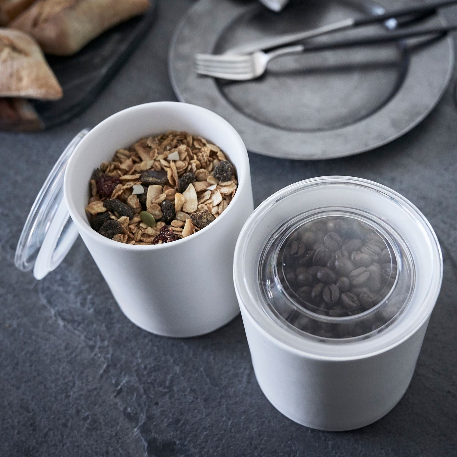 Stackable Ceramic Canister - Large - Not A Boring Box