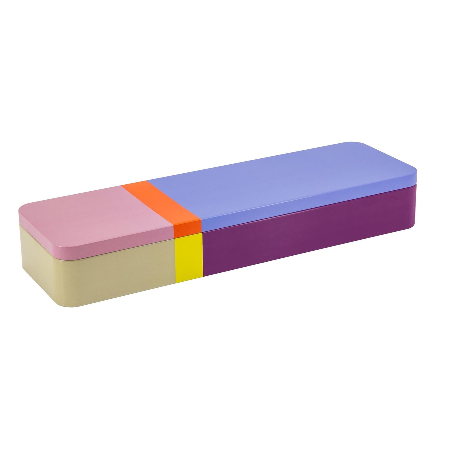 Rectangular Metal Storage Tin - Not A Boring Box