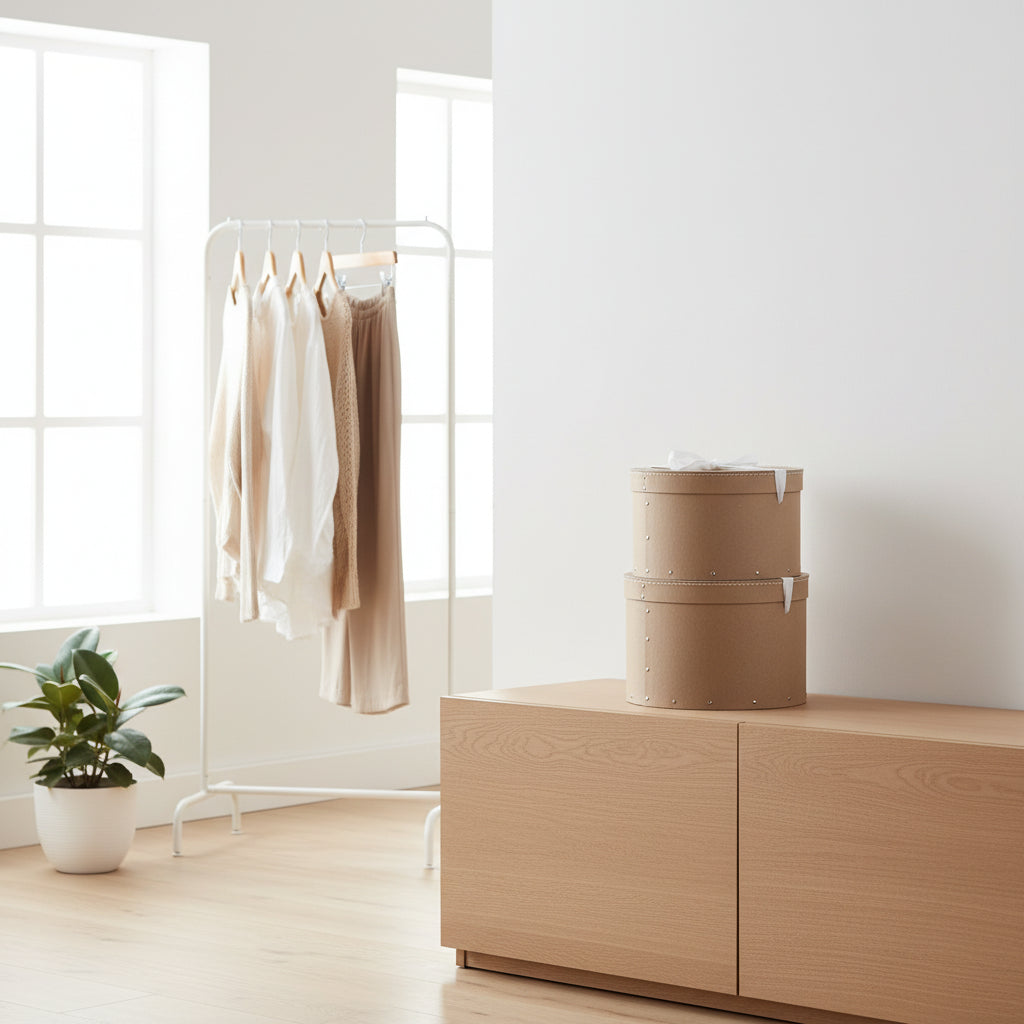 Set of 2 Hat Boxes - Not A Boring Box APFE