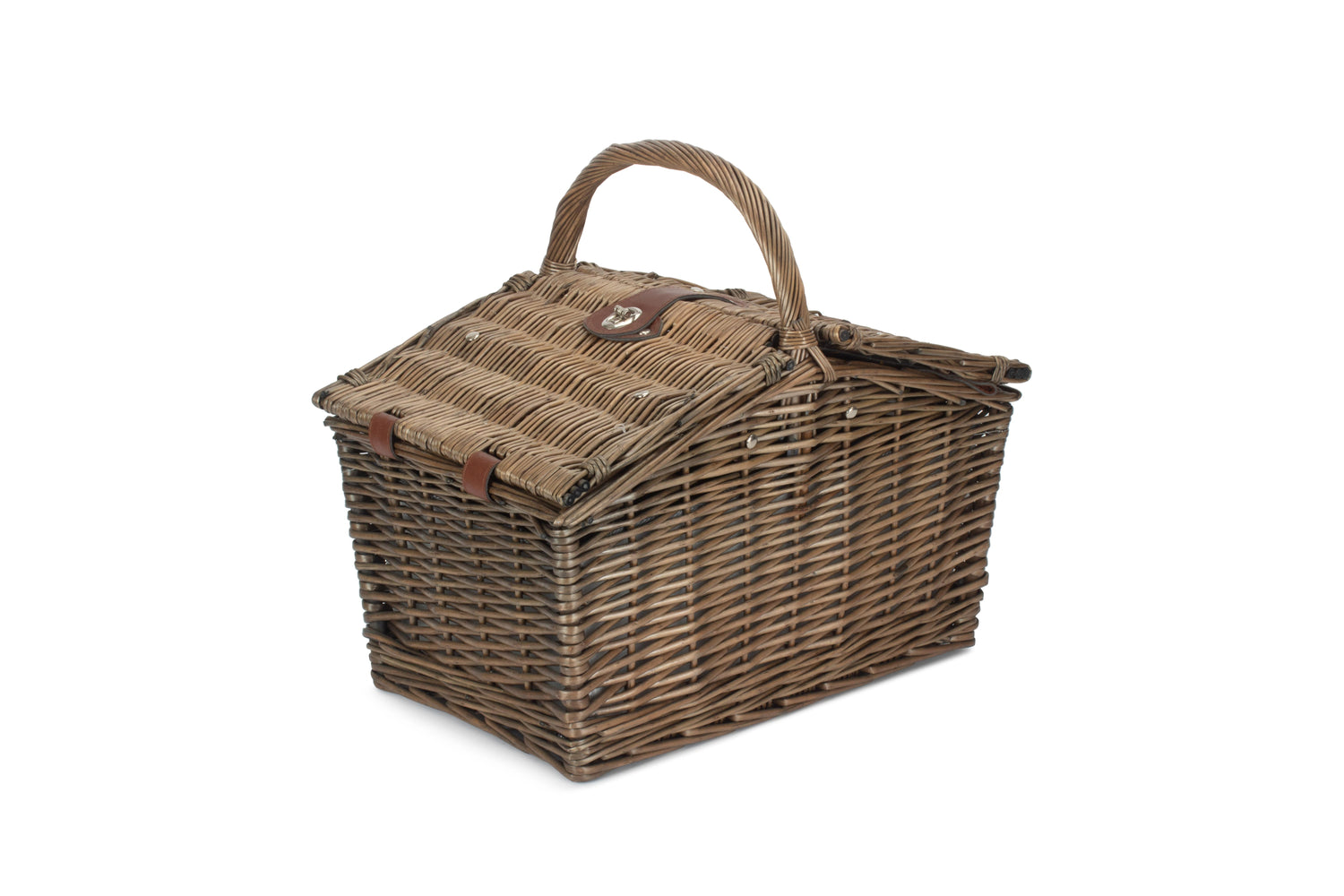 2 Person Slope-Sided Picnic Hamper With Chiller Lining - Not A Boring Box