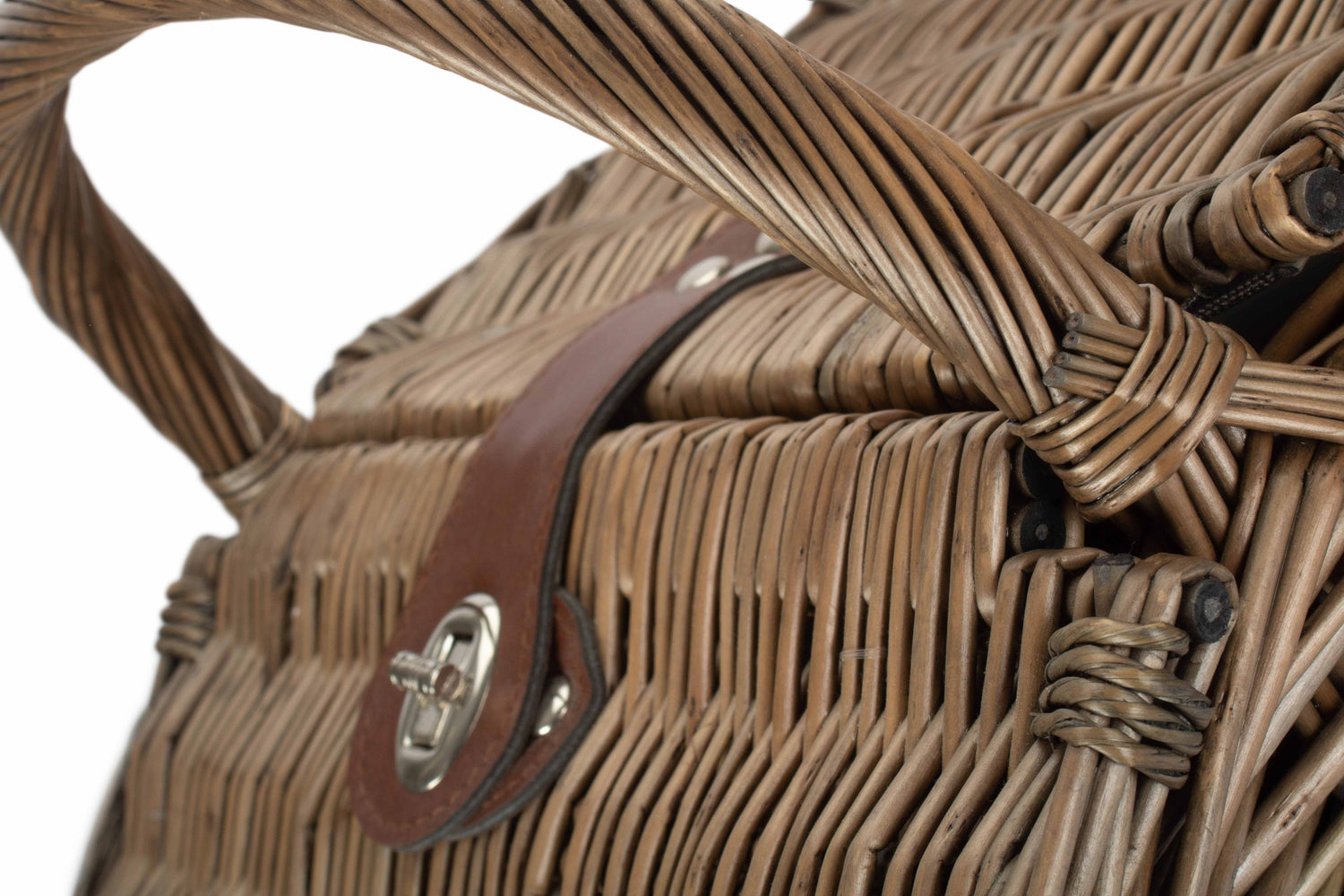 2 Person Slope-Sided Picnic Hamper With Chiller Lining - Not A Boring Box