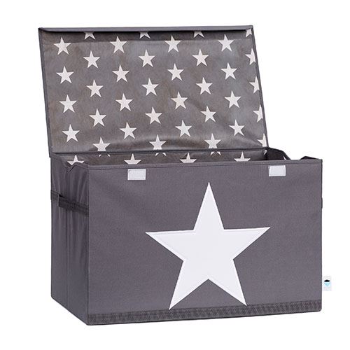 Kids Toy Storage Chest Grey - Not A Boring Box