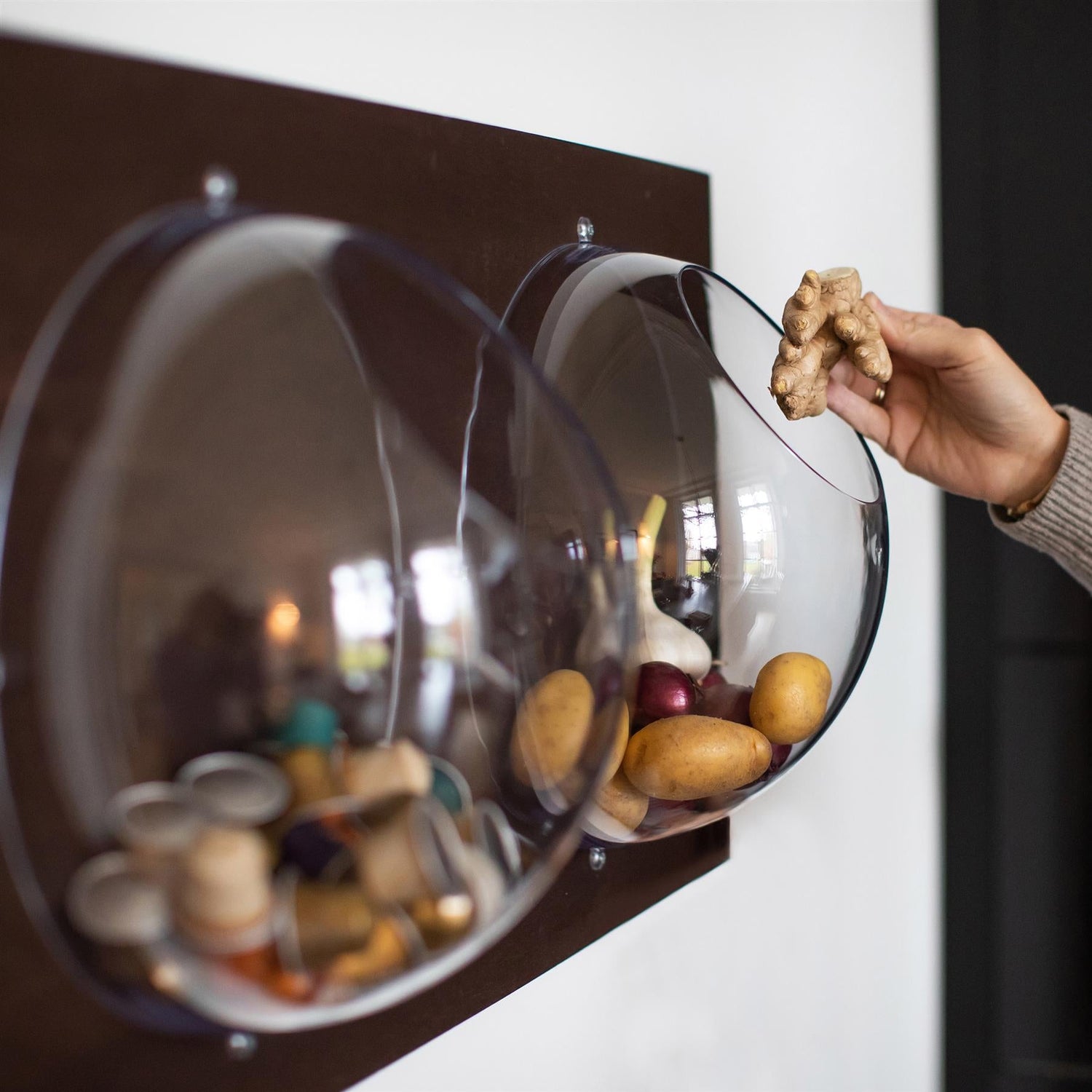 2 X Wall Mounted Fruit Bowls - Not A Boring Box