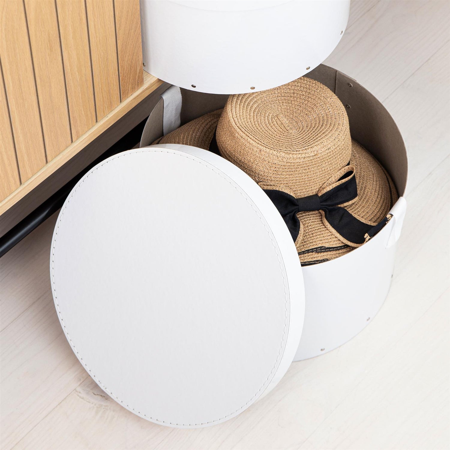 Set of 2 Hat Boxes - Not A Boring Box APFE