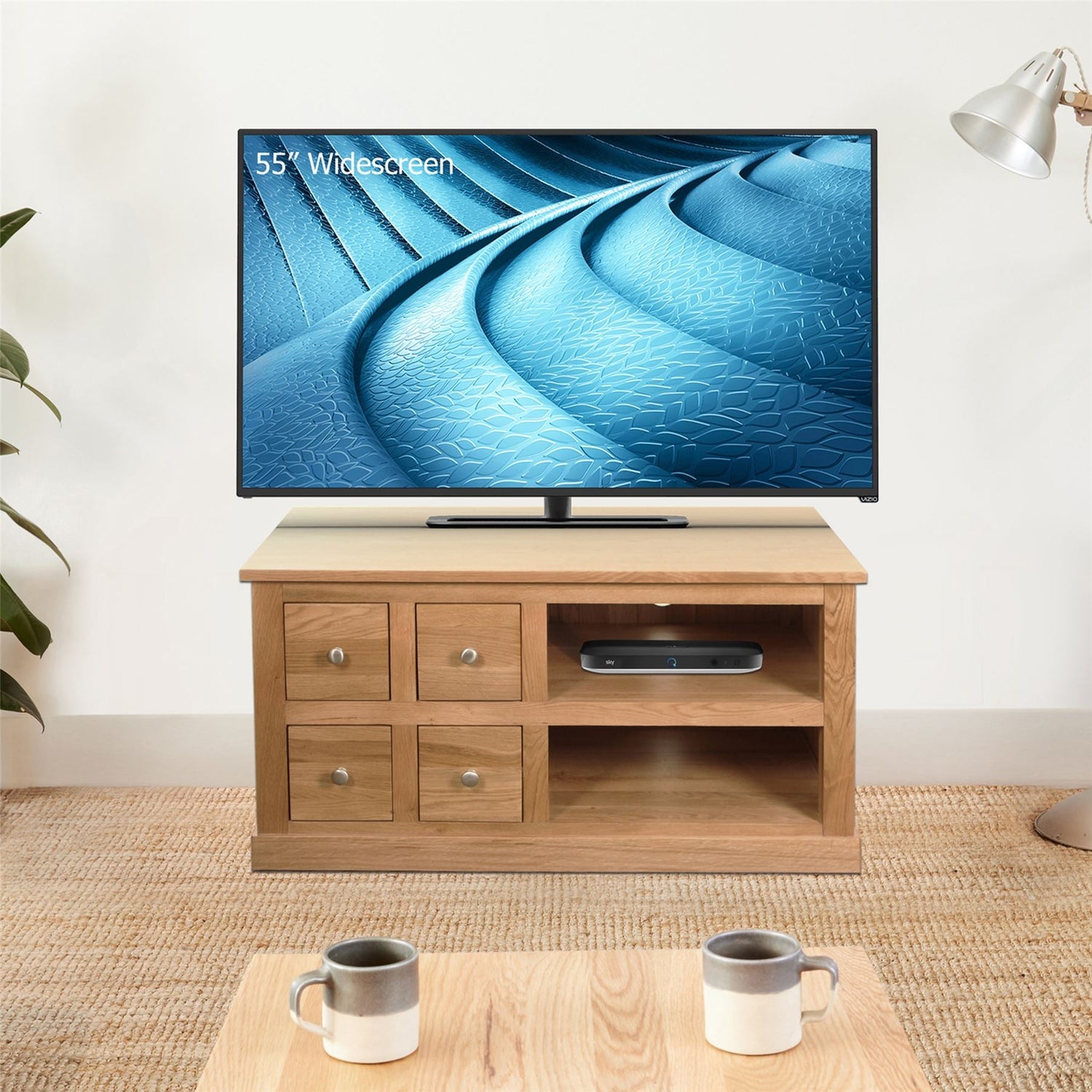 Four Drawer Television Cabinet - Mobel