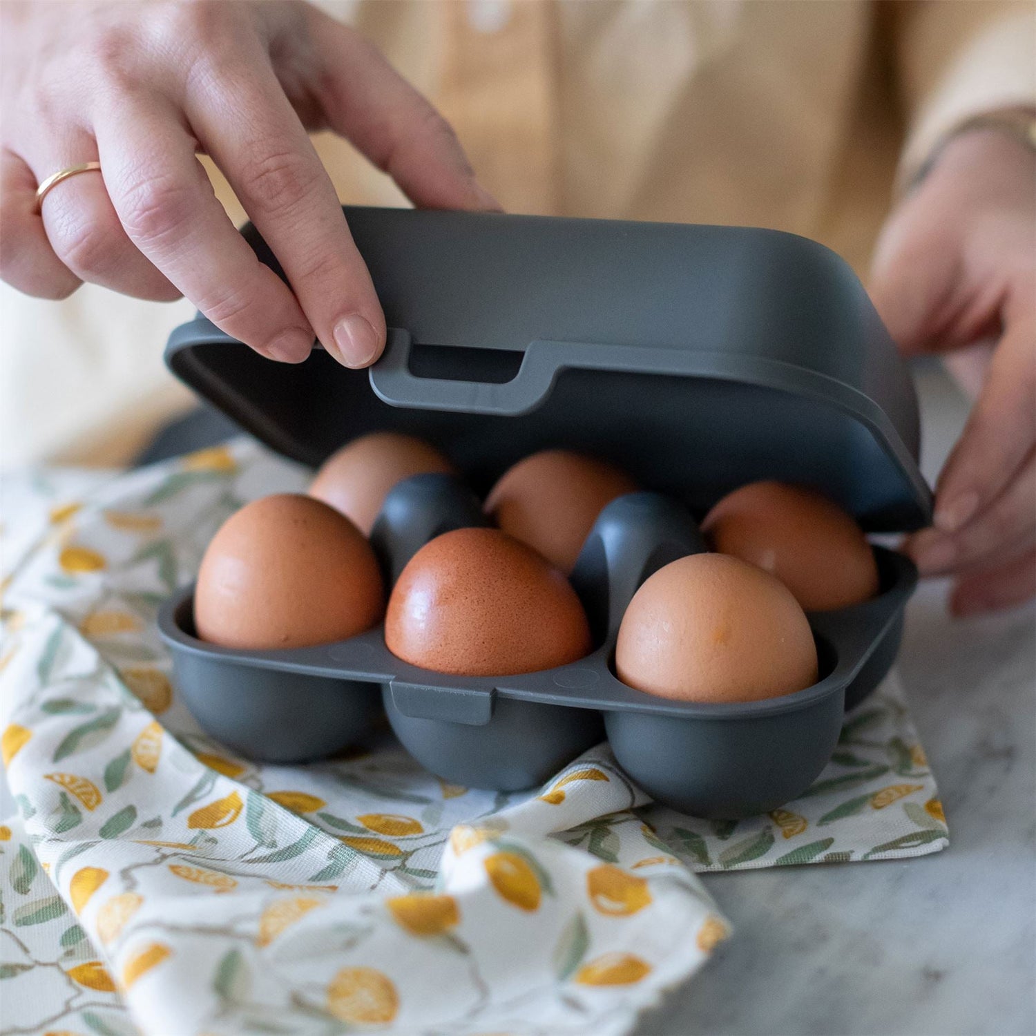 Reusable Egg Box - Half a Dozen - Not A Boring Box