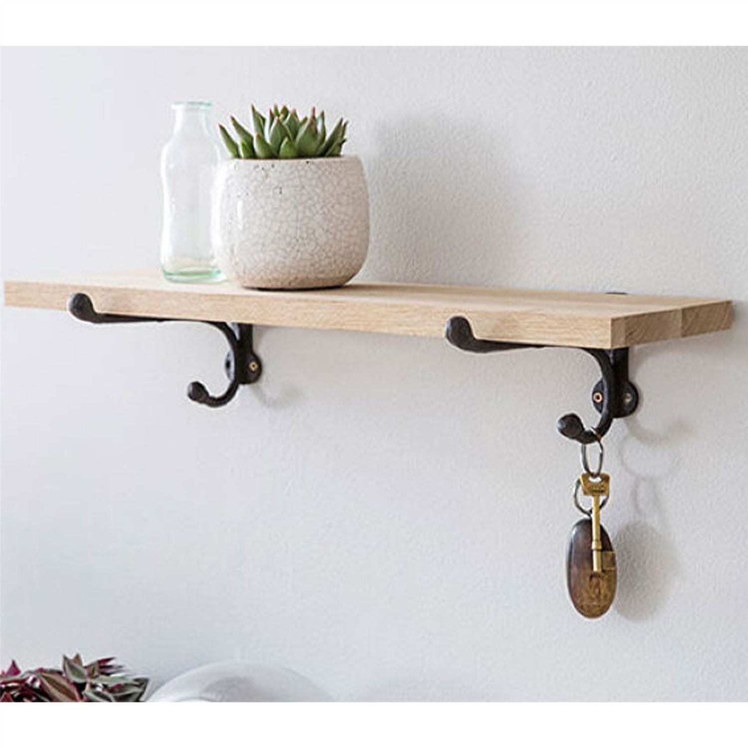 Cast Iron Bracket Shelf - Small