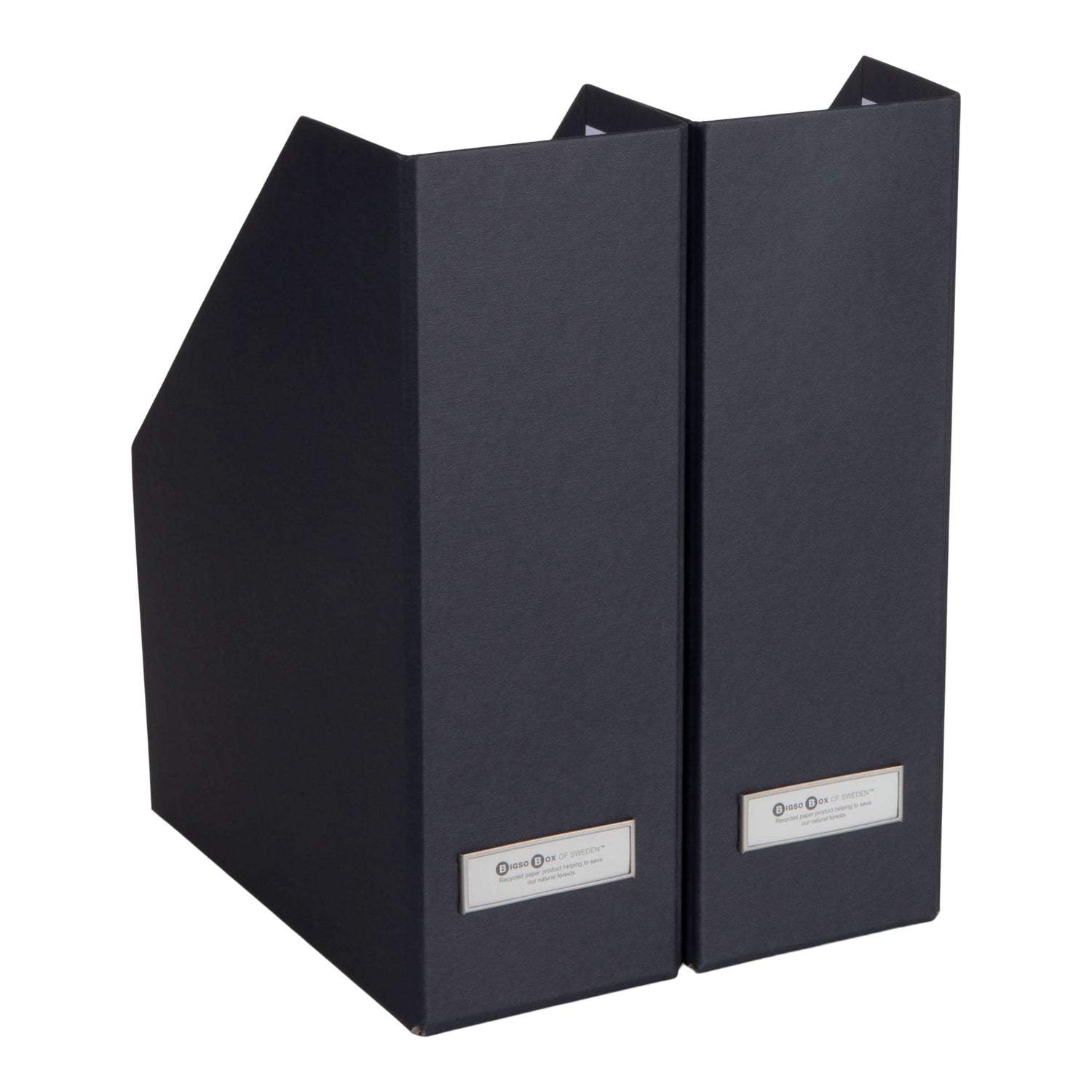 Set of Two File & Magazine Holders- William