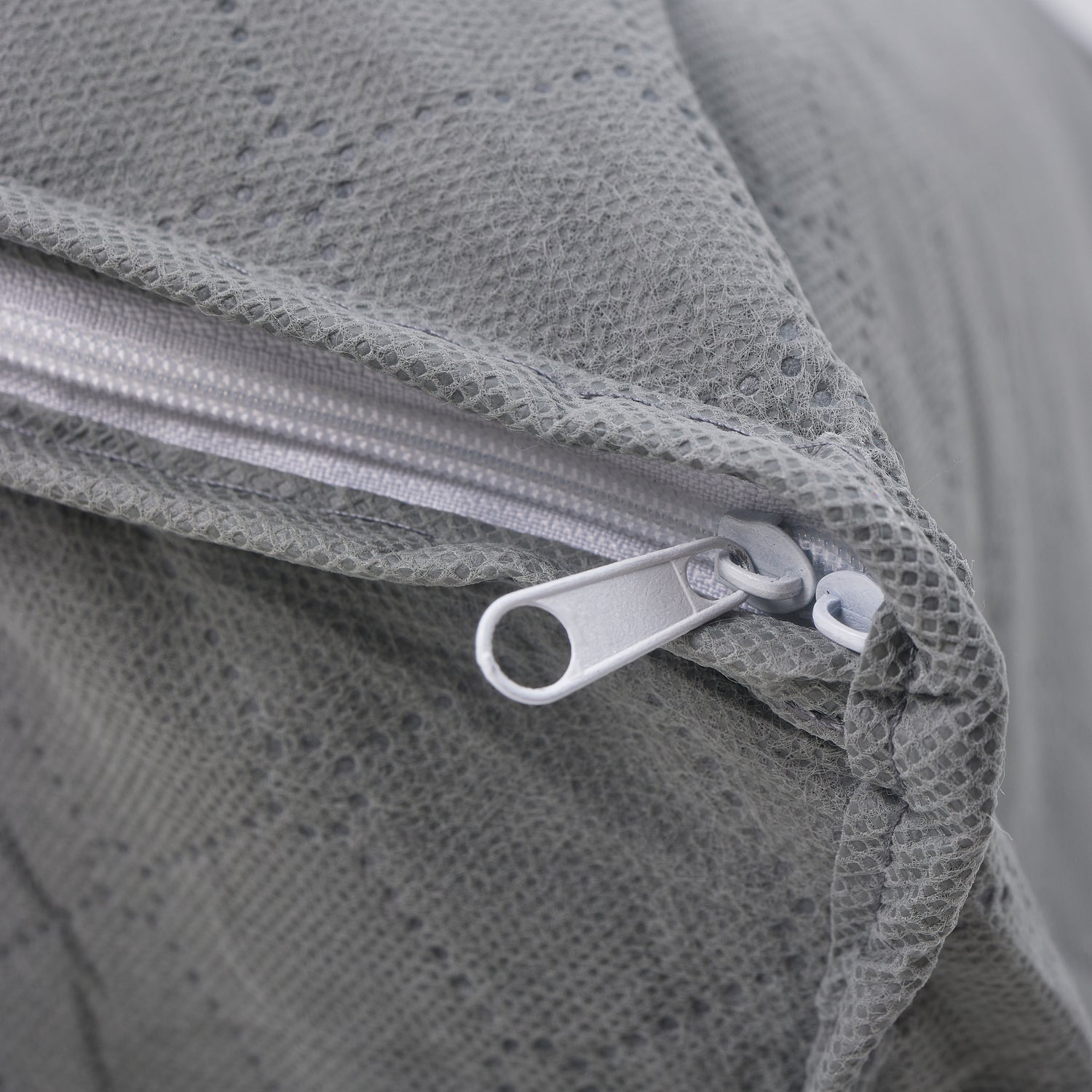 smart space saving storage box in grey