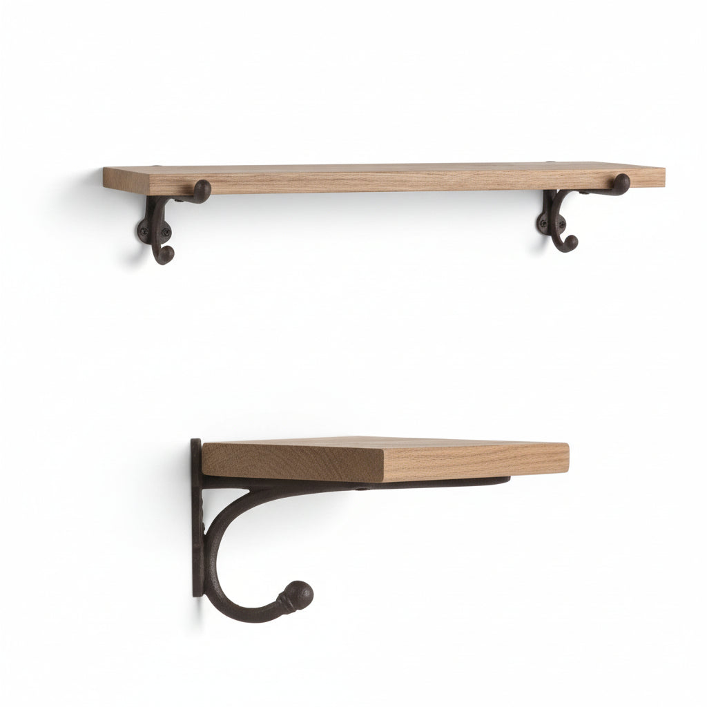 Cast Iron Bracket Shelf - Small