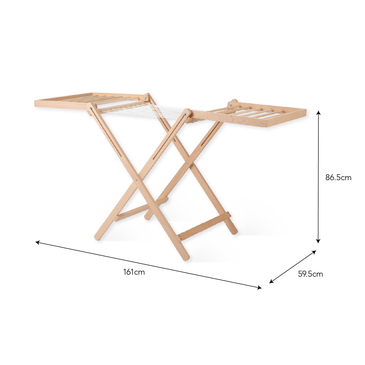 Conwy Beech Wood Clothes Airer