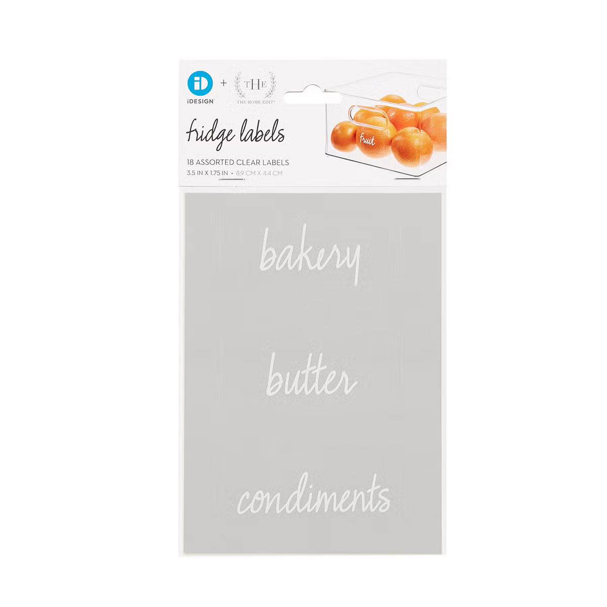 The Home Edit with iDesign - Adhesive Labels - Not A Boring Box