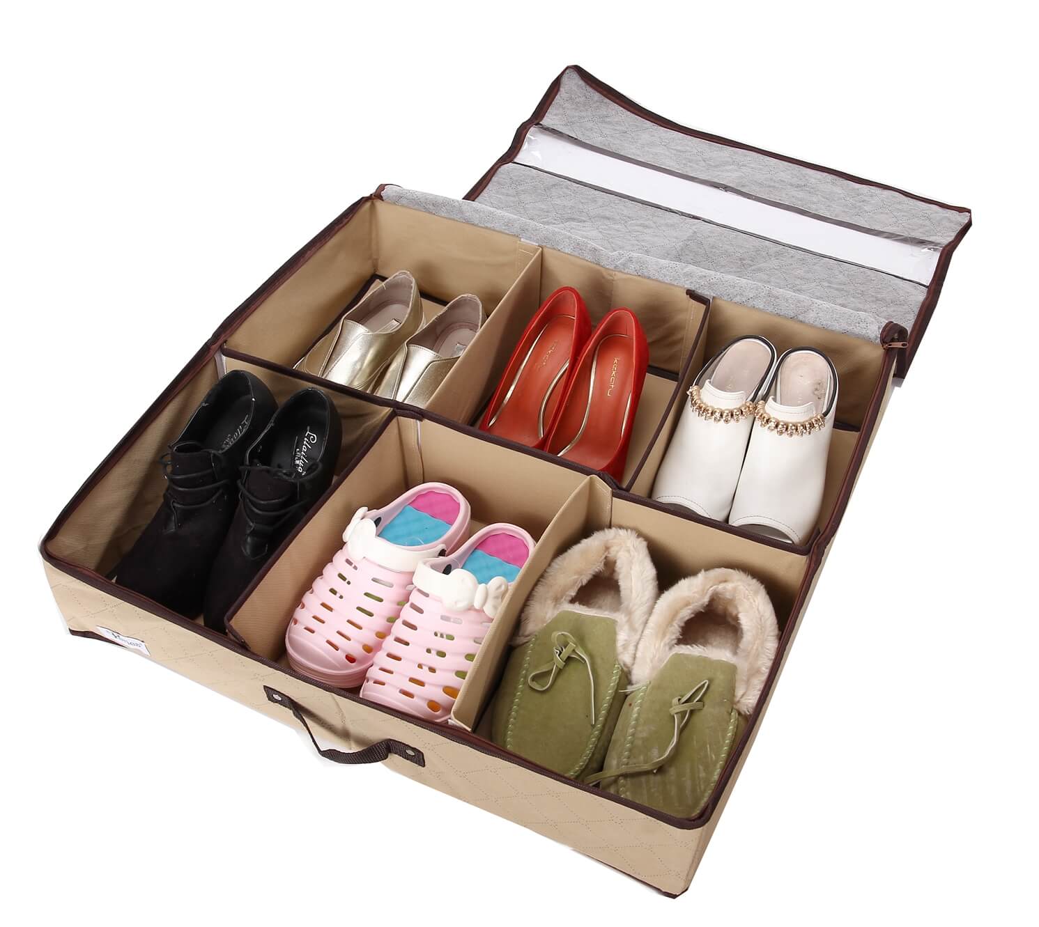 Underbed Shoe Storage Box