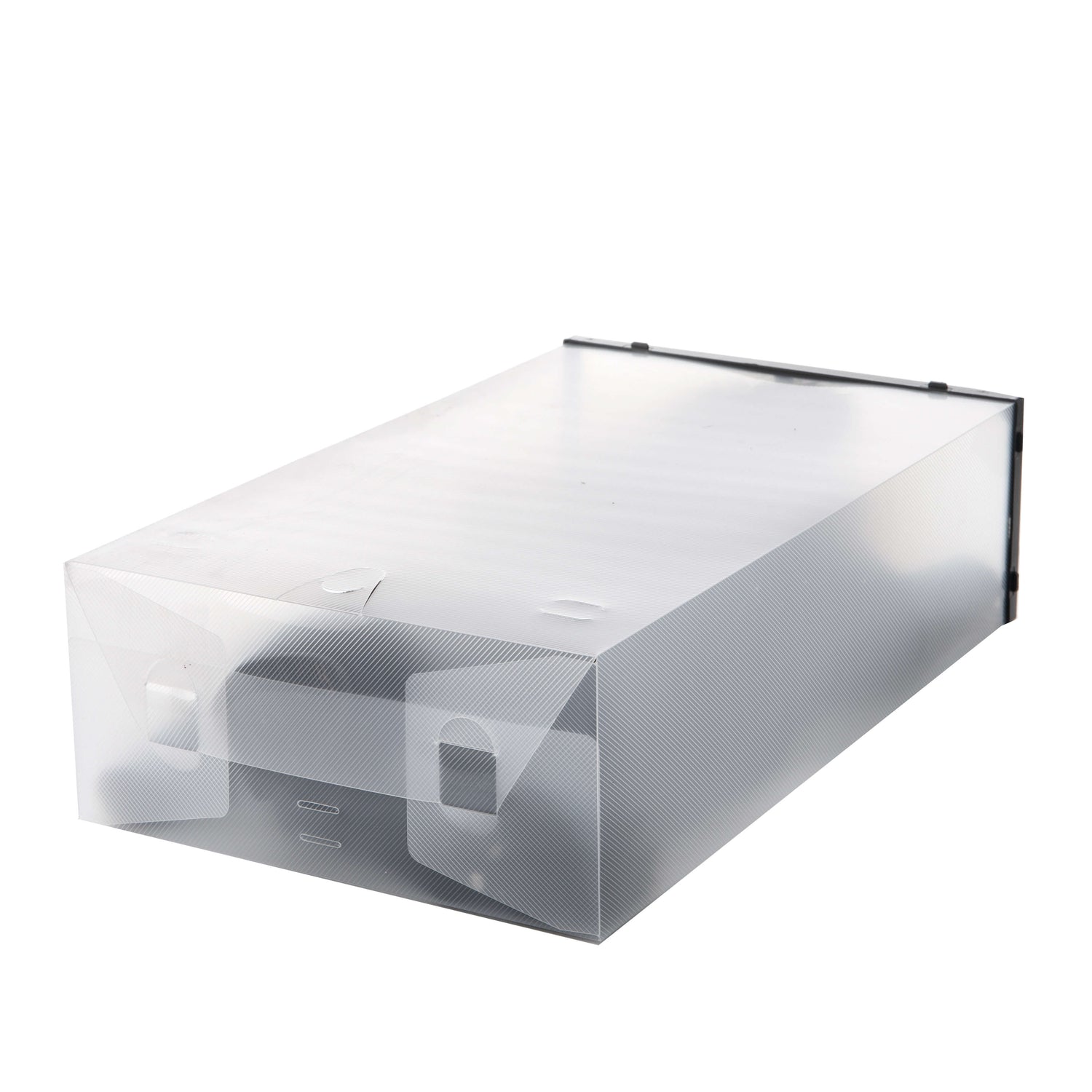 Set of 2 Stackable Shoe Boxes for High Boots