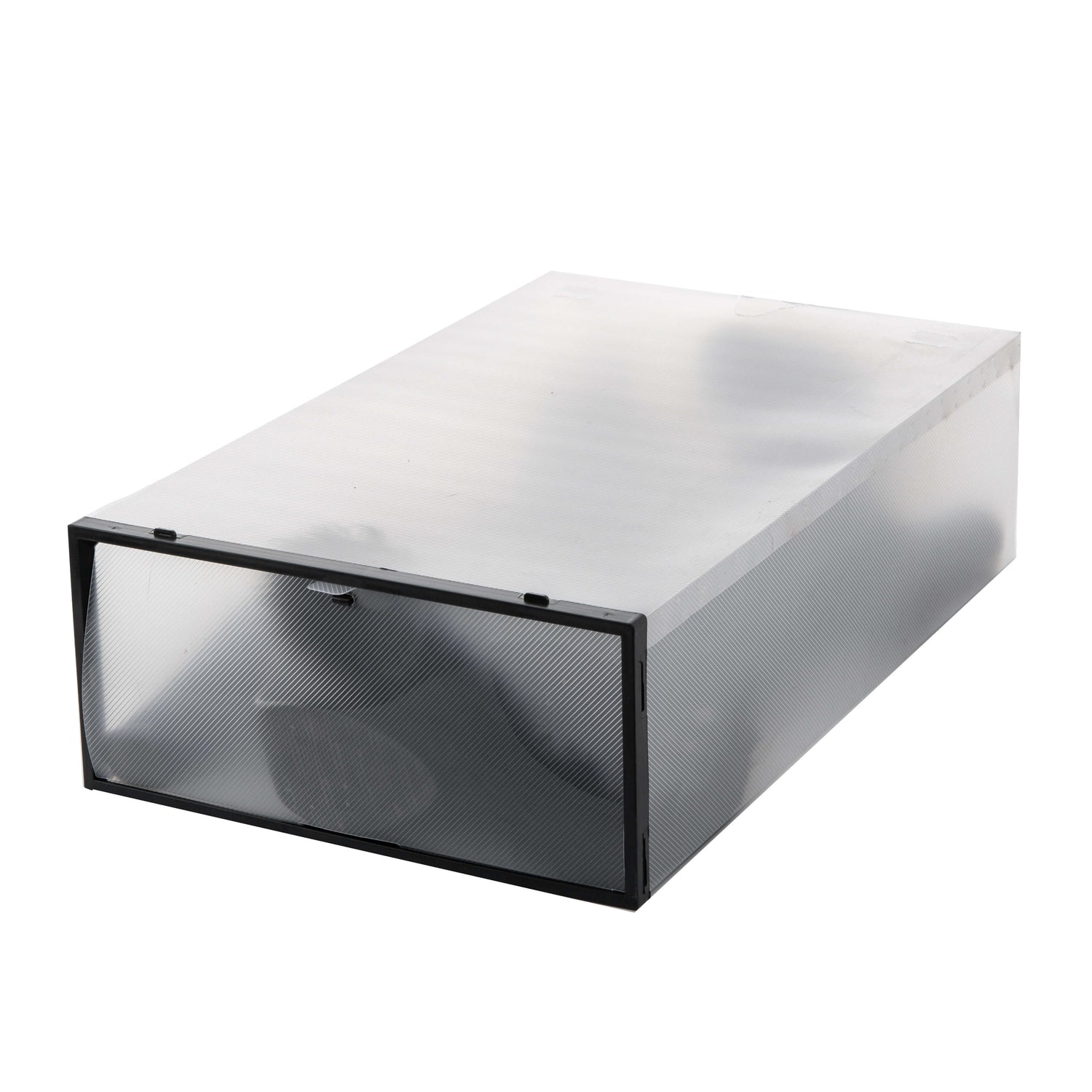 Set of 2 Stackable Shoe Boxes for High Boots