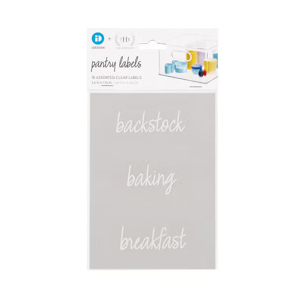 The Home Edit with iDesign - Adhesive Labels - Not A Boring Box