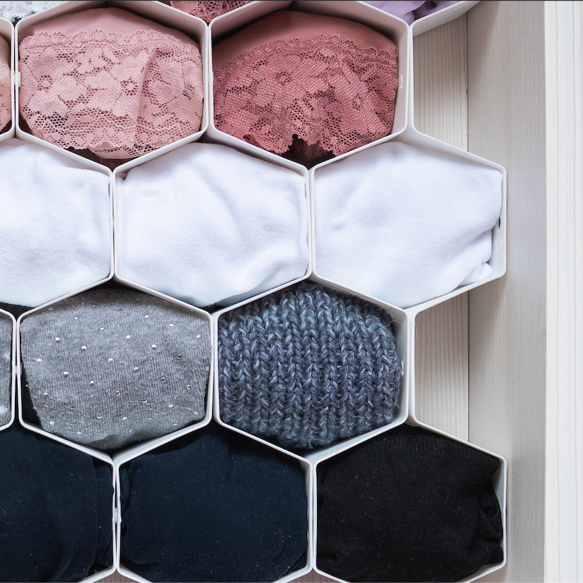 organiser for drawers. Store bras socks and knickers
