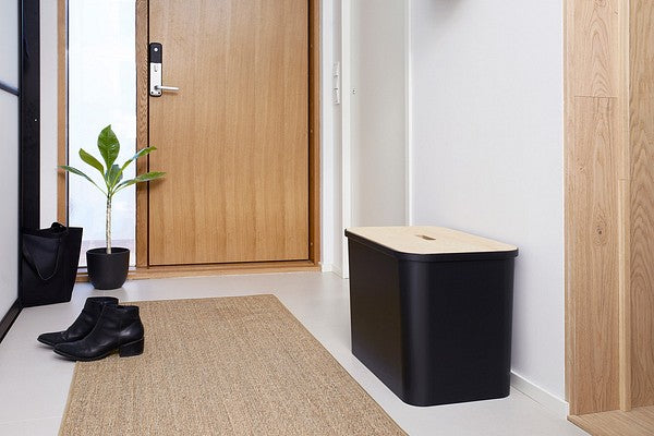 Hallway Shoe Storage Bench - Not A Boring Box