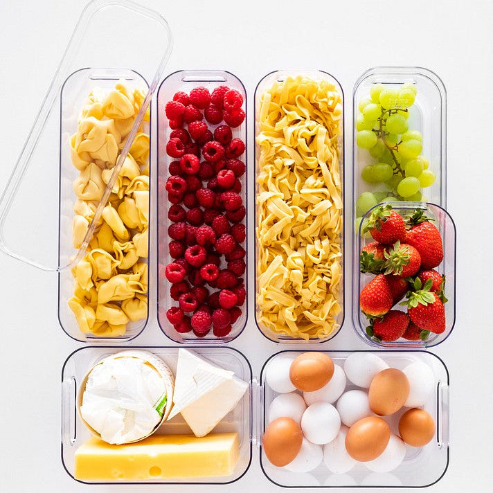 Stacking Lidded Storage Box Slim