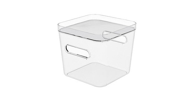 Square Stacking Lidded Fridge Storage Box - Not A Boring Box