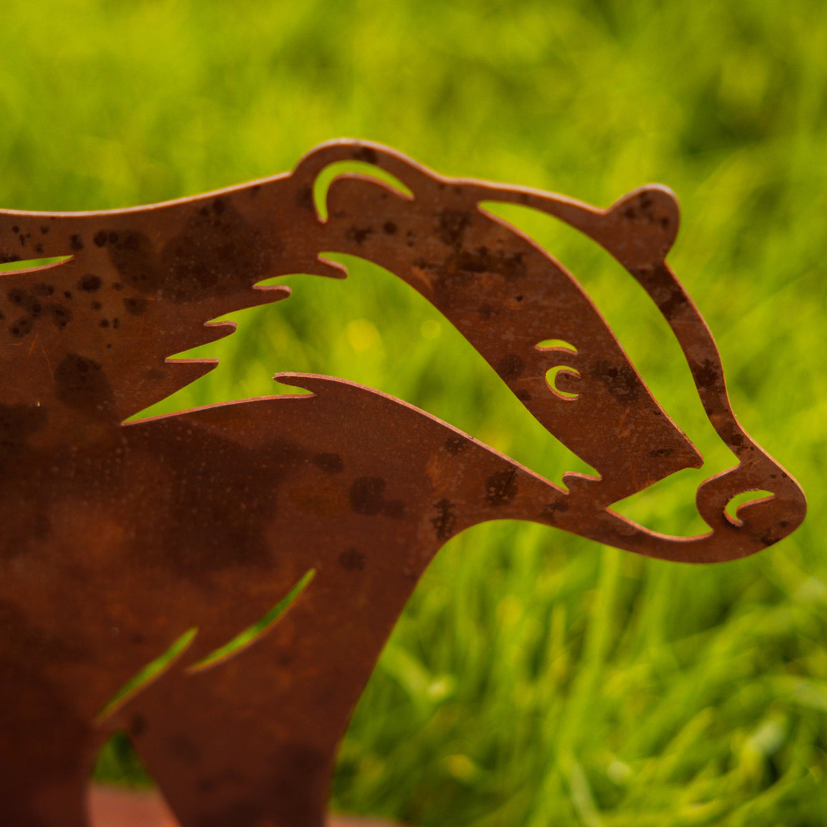 Rust Animals Garden Ornament