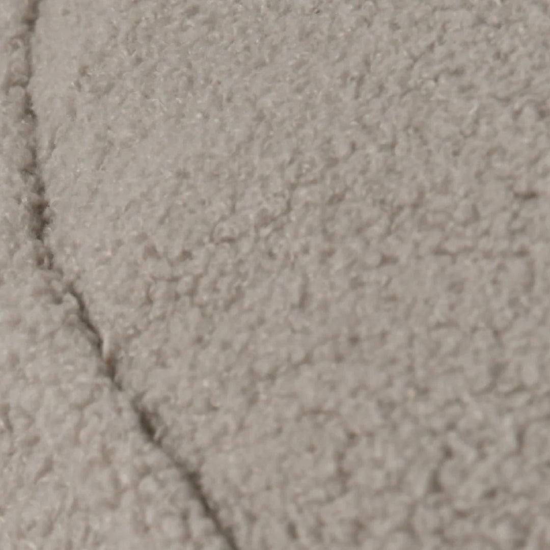 Close-up of textured beige carpet